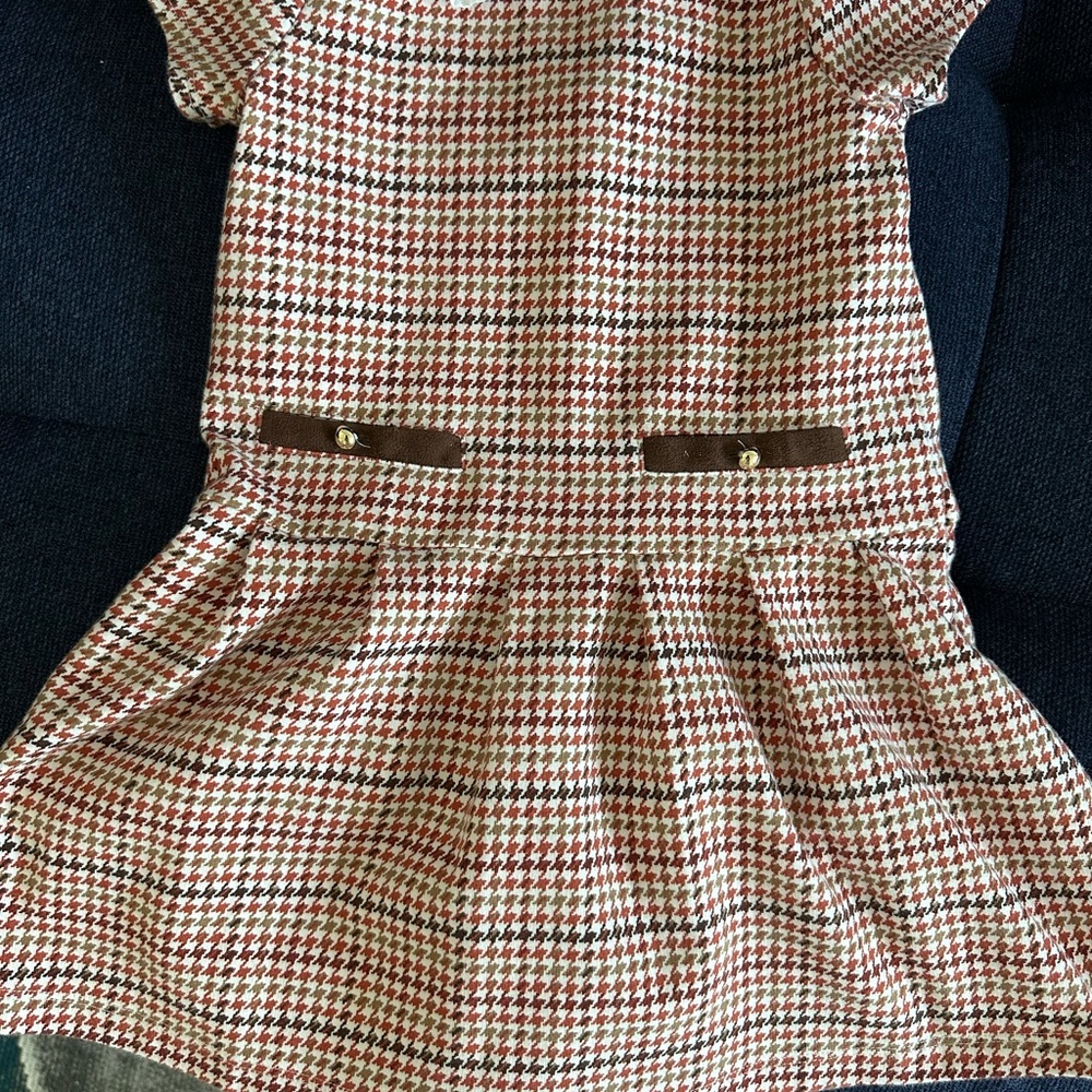 Janie and Jack Girl's Dress; only worn once! So sweet and comfortable cotton